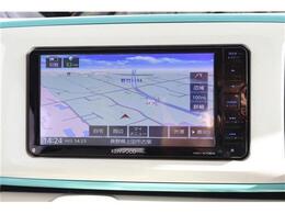 今や必需品のナビ付いています！安心してドライブ出来ますね！