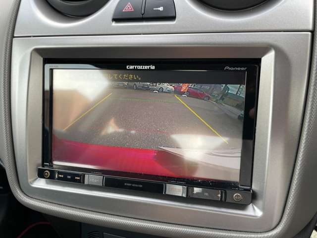 バックモニター付きですのでバックでの駐車が楽になりますよ！