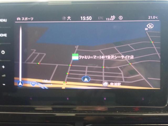 ナビ装着車で知らない道もラクラク♪