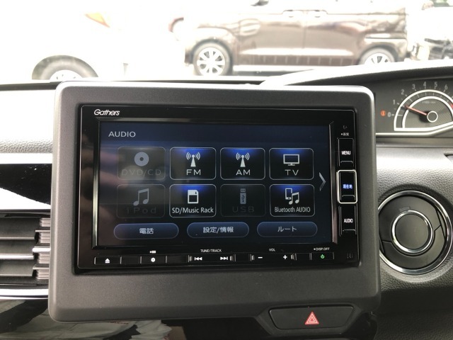 【純正ナビ】Honda純正のGathersナビがついています！Bluetoothも使えます♪