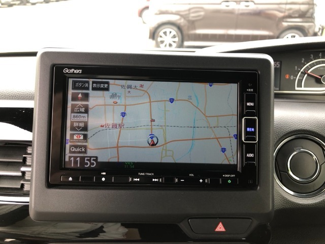 【純正ナビ】Honda純正のGathersナビがついています！Bluetoothも使えます♪