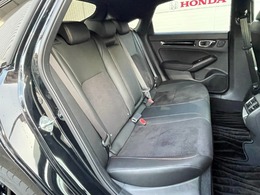 後席シートでもゆったり座ることができます。