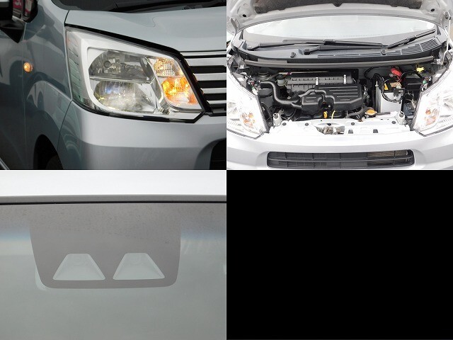 エンジンルーム　ヘッドライト