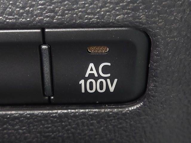 AC100V電源搭載。