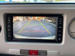 バックカメラついております。駐車時に大活躍です。