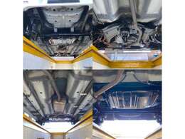 サビ・腐食のない綺麗なお車です。当店はサビ・腐食があるお車は販売いたしません。