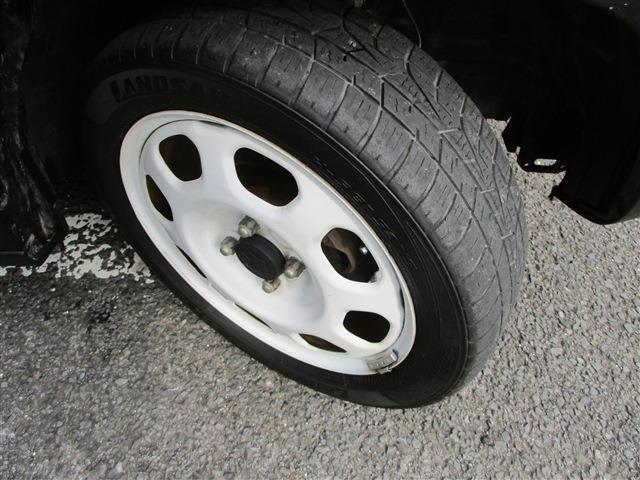 純正スチール15インチホイル（165/60/R15　タイヤ　7分山）