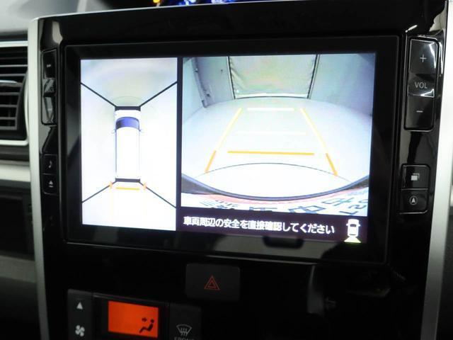 パノラマモニター機能を装備。上からの目線で全体を見ることができます。