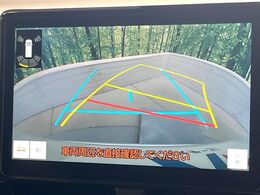 【バックカメラ】駐車時に後方がリアルタイム映像で確認できます。大型商業施設や立体駐車場での駐車時や、夜間のバック時に大活躍！運転スキルに関わらず、今や必須となった装備のひとつです！