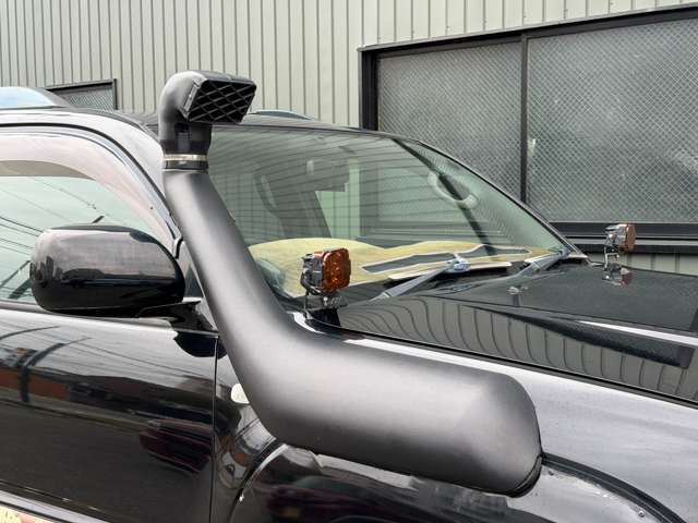 シュノーケルインストール済み！