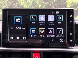【9インチ　ディスプレイオーディオ大画面ディスプレイへお持ちのスマートフォンと連携して、ナビやbluetoothでの音楽再生が可能です♪デザインはもちろん操作性も良好！別途ナビ機能の取付可能です♪