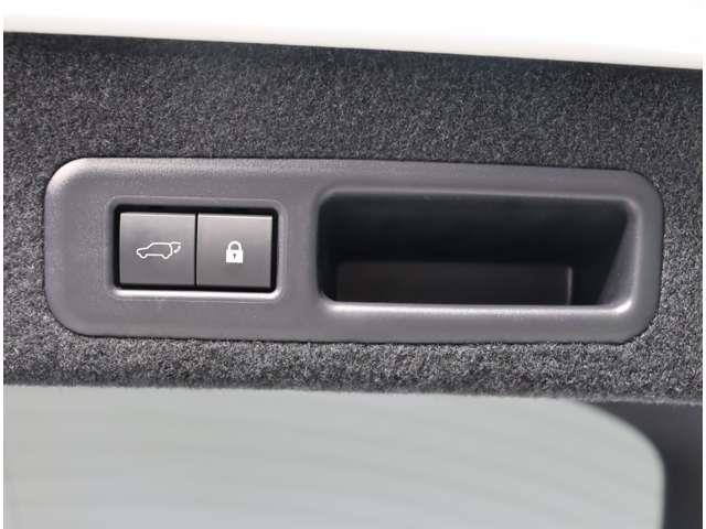 トランク開閉時にボタン1つで操作できるパワーバックドアを搭載！荷物乗せ降ろしがラクラク☆