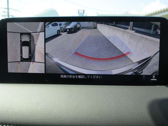 ◆360度モニター◆バックが苦手な方でも、これなら安心です◆