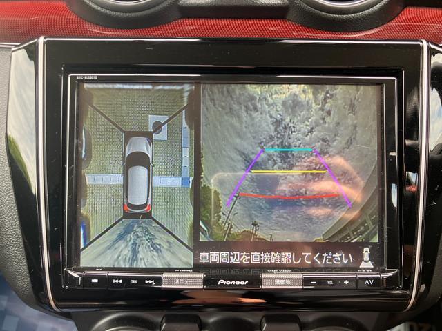 全方位カメラ付きナビゲーションです。