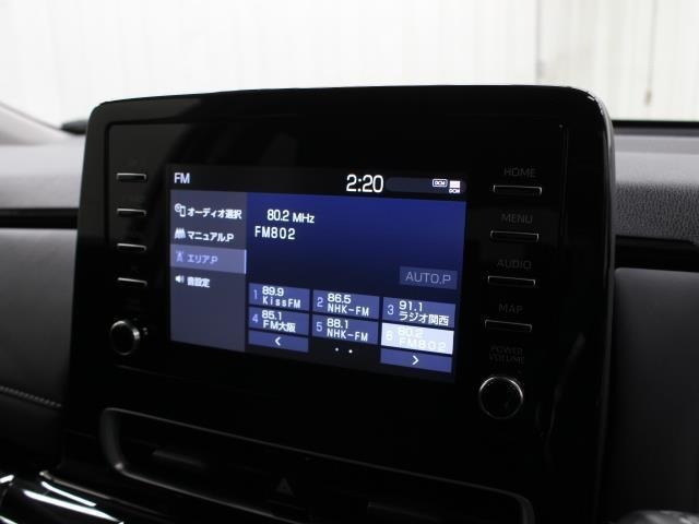 スマートフォンとの連携を可能にしたディスプレイオーディオが搭載。AM/FM(ワイドFM対応)、Bluetooth/USB入力に対応してます。(T‐Connectナビは別途有料)