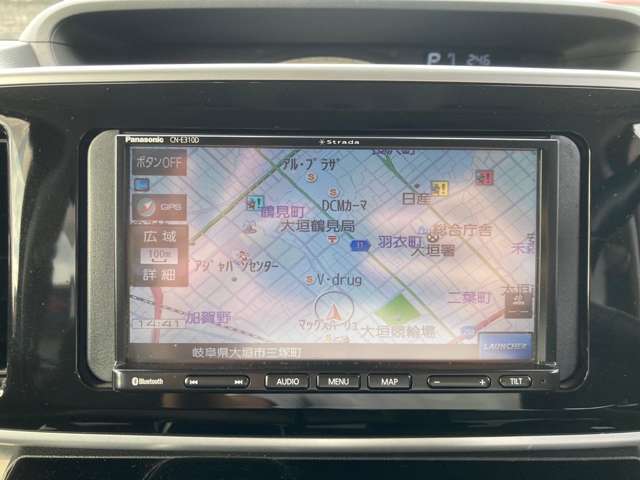 特別仕様車　パナソニックストラーダナビ　地デジTV Bluetooth バックカメラ＆パノラマモニター　純正フォグ　両側パワースライドドア（ワンタッチ）　ドライブレコーダー　オートリトラミラー　ETC