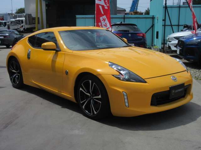 令和1年式　日産　フェアレディZ　バージョンST　入庫しました♪　実走行3万キロ台♪　BOSEサウンド＆ハーフレザーシート＆ヒートヒーター＆電動シート♪　希少なプレミアムアルティメイトイエロー♪