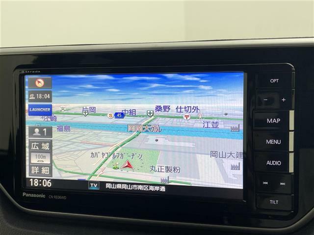 【ナビ】！！運転がさらに楽しくなりますね！！　◆DVD再生可能◆フルセグTV◆Bluetooth機能あり