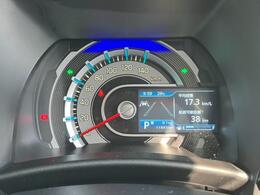 メーターパネルはこんな感じです！シンプルなデザインで分かりやすいです！