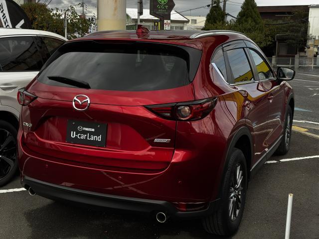 先ほどの写真とは色が違うように見えませんか？これが鼓動デザインなのです。マツダの車はいつ見ても飽きない車です。