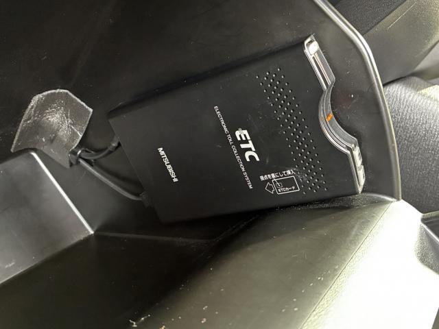 ETC付で高速道路の利用もスムーズです。※旧セキュリティ規格です。詳しくは店舗までお問い合わせください。