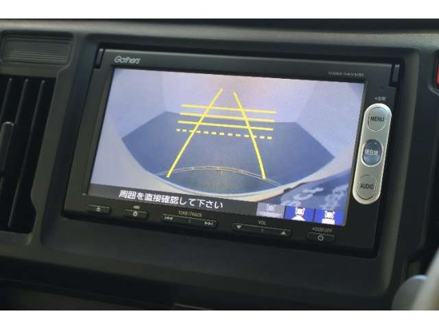 バックカメラが装備されており、後方の安全確認はもちろんのこと狭い場所での駐車や雨の日・夜間など視界の悪いコンディションでのストレスの軽減にもなります！