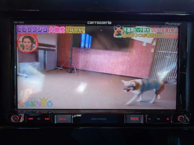 フルセグTVなので映像もキレイです。