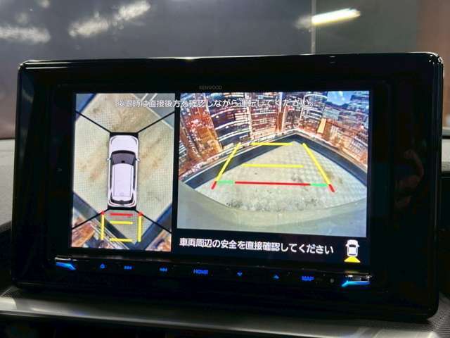【アラウンドビューモニター】も付いています！狭い場所での車庫入れや縦列駐車も安心ですね☆