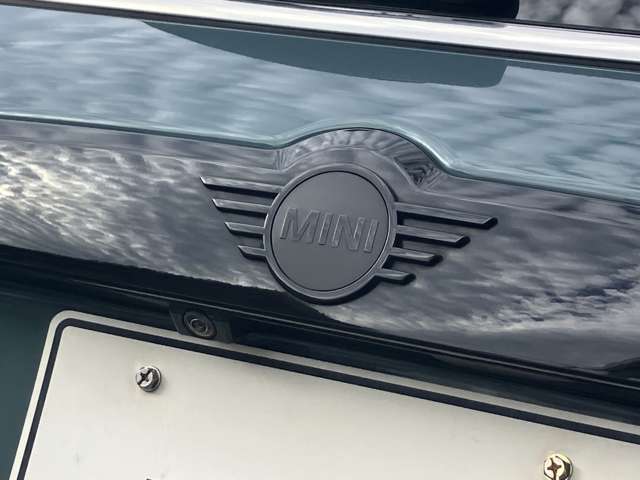 トランクエンブレムもブラックでスポーティー！