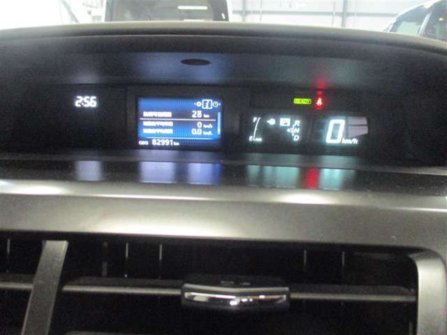 デジタルのスピードメーターで分かりやすい！