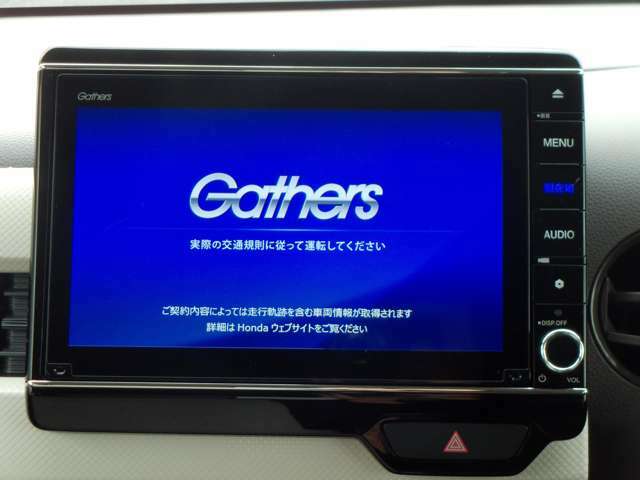 ホンダ純正ナビ/Gathers/CD/DVD/Bluetooth/フルセグTV