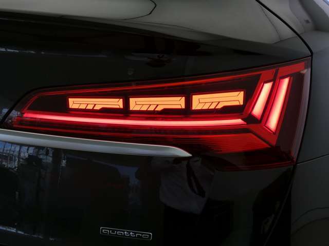 限定車特別装備の有機発光ダイオード (OLED : Organic Light Emitting Diode) を採用したリヤコンビネーションライトです。