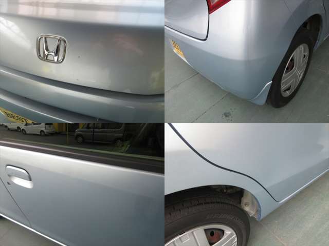 傷の各所です。可能であれば、現車のご確認をお願い致します。