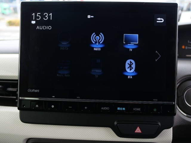 オーディオ一覧画面です。