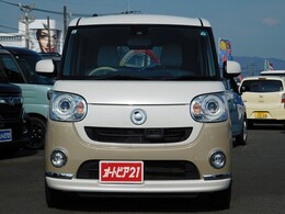 平成29年式ムーヴキャンバスです。両側電動スライドドア付きの一台です。※オーディオレス車(バックカメラのカメラ、ステアリングリモコン付き)です。