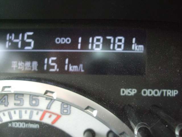 走行距離です。