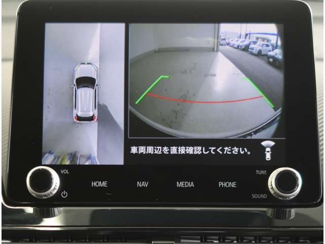 全方位カメラ　バックカメラ