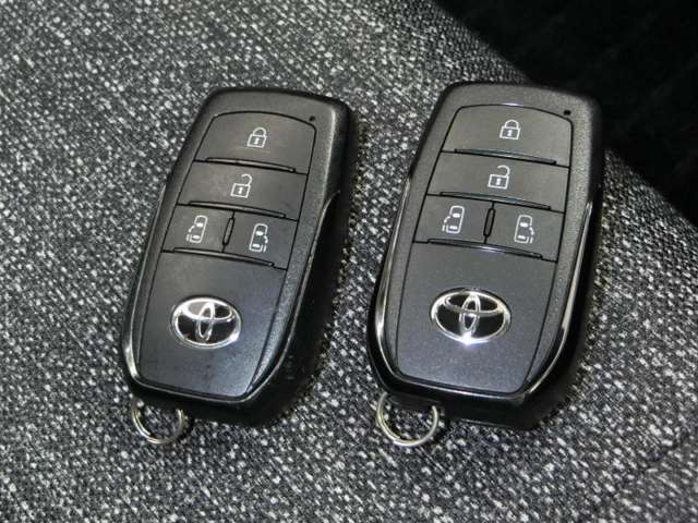 キーフリーシステムは、バックの中にキーが有っても、ロック解除エンジンスタートができます。