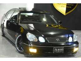 ★16アリスト　S300ベルテックスエディション★黒内装★黒革シート★サンルーフ★純正202ブラック★
