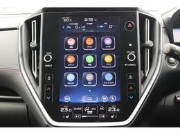 11.6インチセンターインフォメーションディスプレイは音楽ソースも充実♪