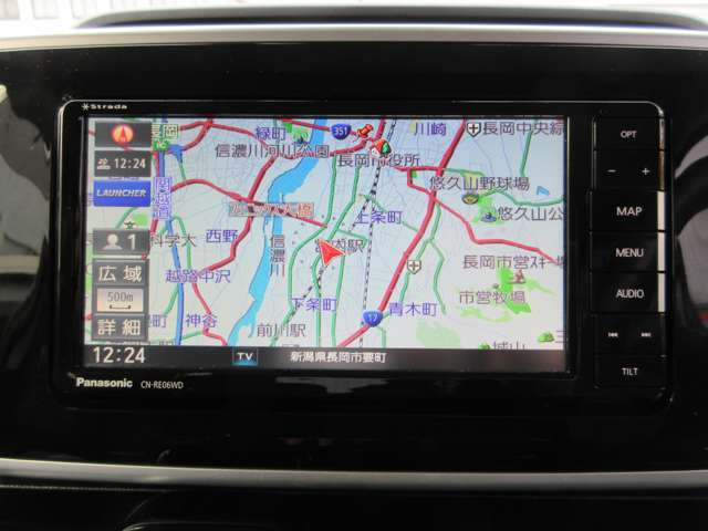 地デジメモリーナビ（CD・DVD再生、CD録音、フルセグTV、Bluetooth機能付）