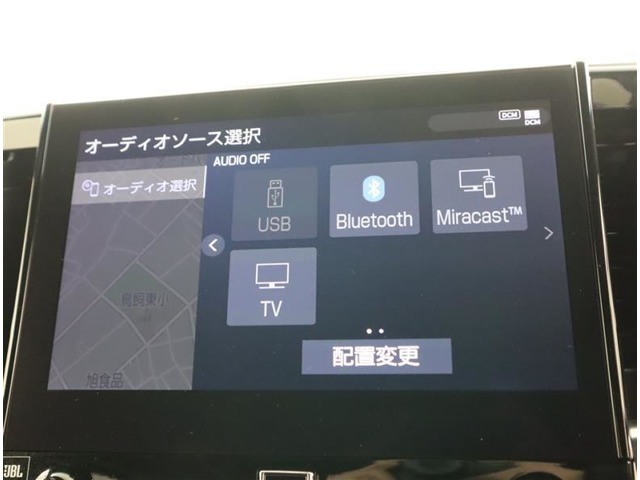 AM/FMラジオ・CD/DVD・USB・Bluetooth・テレビが再生可能です。