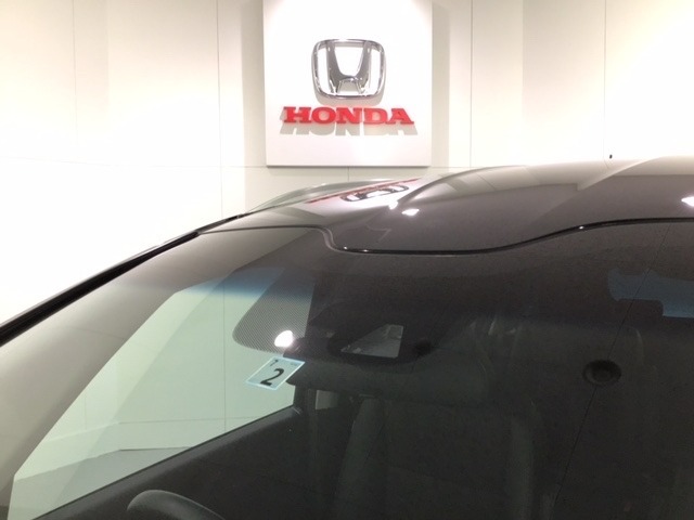 Hondaの安心サポート機能　センシング装着車です