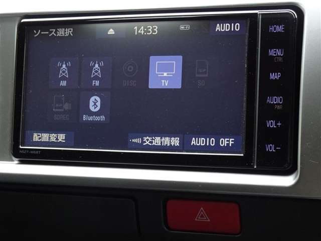 CD・DVD（再生機能）・ブルートゥース等を使用することができます。