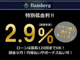 ローンも低金利！最長お支払い120回までお使い頂けます。詳しくは販売店までお問合せください♪