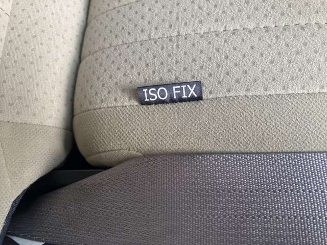 ISOFIX対応です。