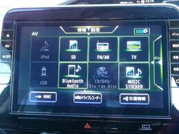 TV　音楽CD　DVDビデオ　Bluetoothオーディオ再生可能です。