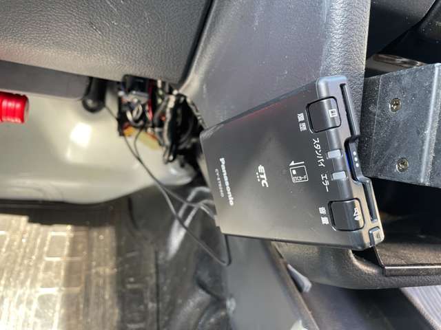 ETCも装着済み！