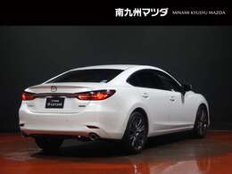 【MAZDA6】エレガンスさと躍動感を兼ね備えたデザイン、上質な乗り心地、そしてパワフルな走行性能が特徴です。
