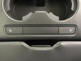 【シートヒーター】シートを温めてくれる暖房機器です！長時間座っていると負担が掛かりやすい背中や腰、または冬場などの寒い日に冷えやすい脚部に快適なぬくもりを伝えます。